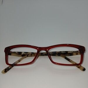 BCBGeneration CV 0004 Womens Eyeglasses Frame Red Tortoiseshell 51-16-135 mm